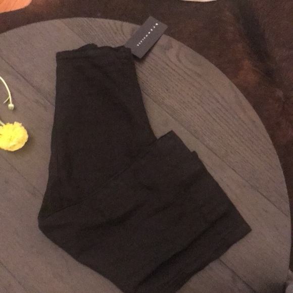 Bryn Walker Linen Capri Pants Black SZ XXS - Picture 5 of 8